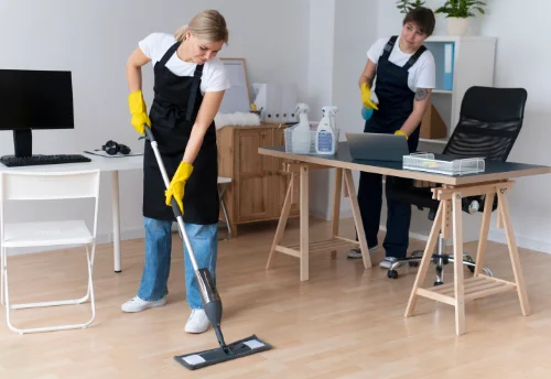 Nettoyage de bureau professionnel à Hottot-les-Bagues
